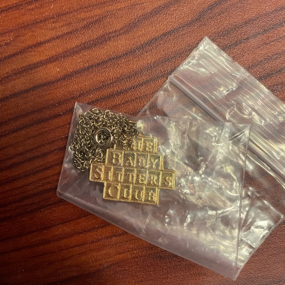 Vintage Babysitters Club Necklace